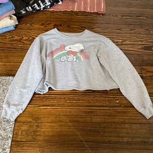 Peanuts Snoopy CROPPED Sweatshirt